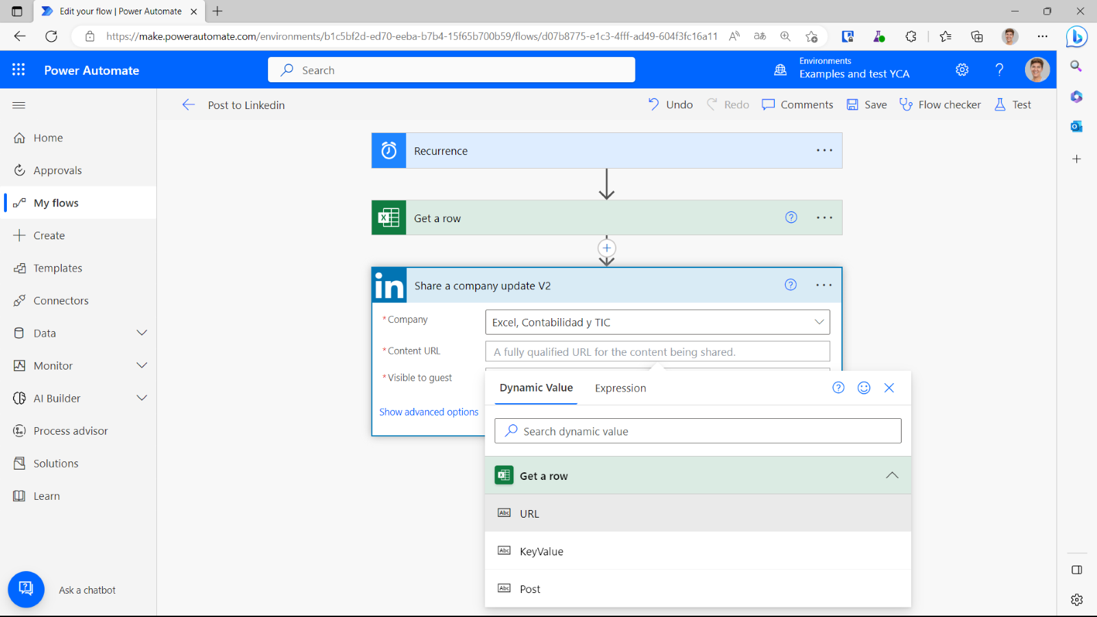 How to publish automated posts to LinkedIn with Power Automate ...